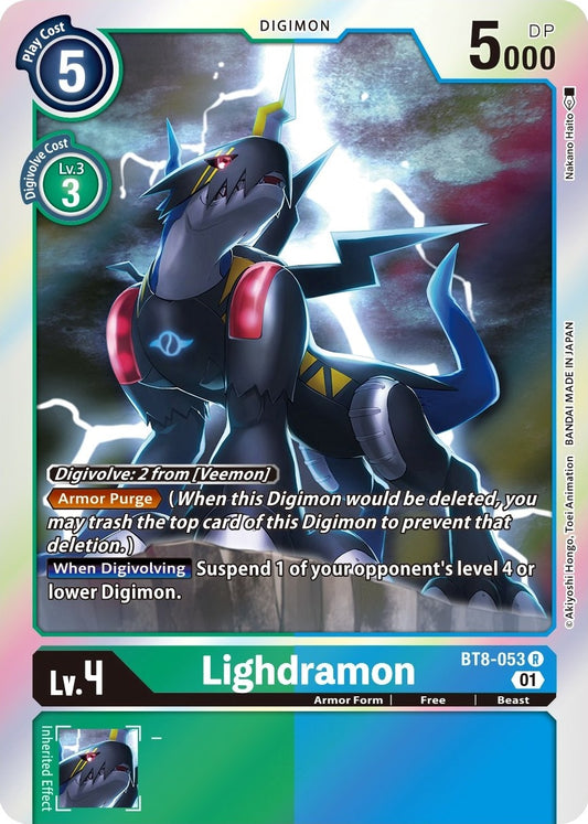 Image for Lighdramon (BT8-053 R) (BT08) - Digimon Card Game
