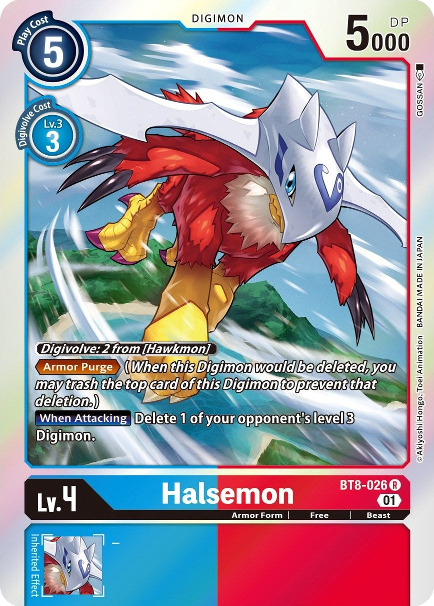 Image for Halsemon (BT8-026 R) (BT08) - Digimon Card Game