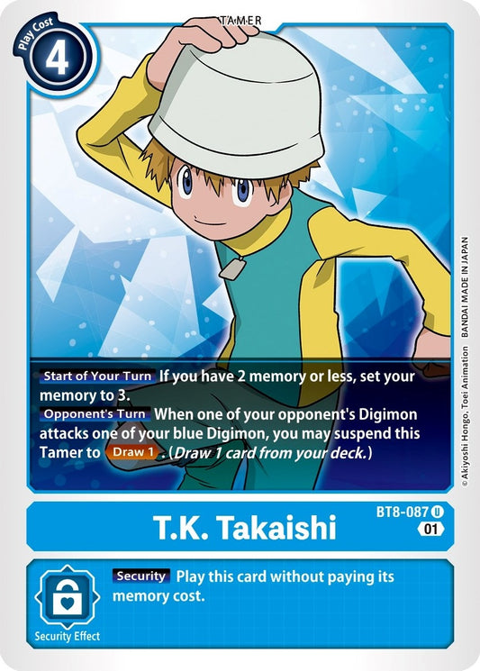 Image for T.K. Takaishi (BT8-087 U) (BT08) - Digimon Card Game