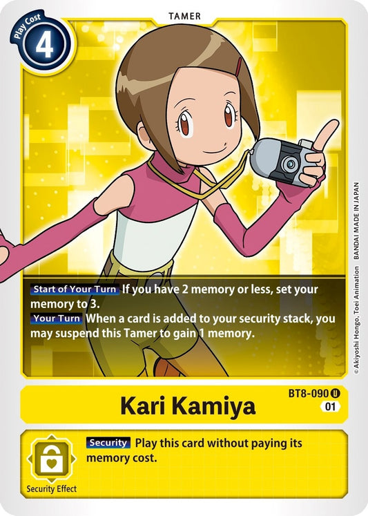 Image for Kari Kamiya (BT8-090 U) (BT08) - Digimon Card Game