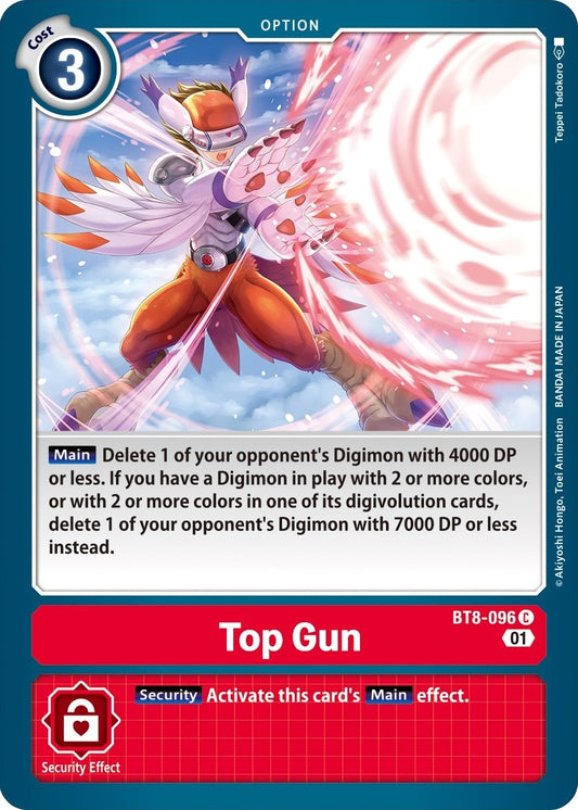 Image for Top Gun (BT8-096 C) (BT08) - Digimon Card Game