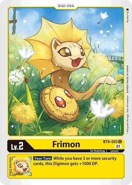 Image for Frimon (BT8-003 U) (BT08) - Digimon Card Game