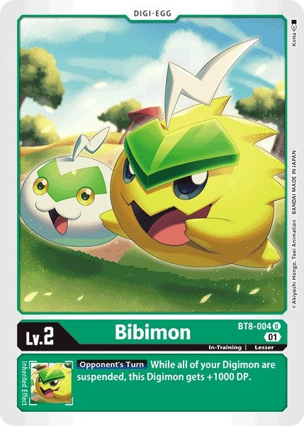 Image for Bibimon (BT8-004 U) (BT08) - Digimon Card Game