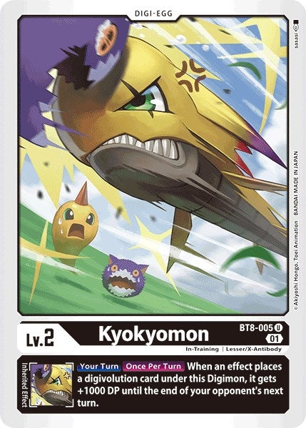 Image for Kyokyomon (BT8-005 U) (BT08) - Digimon Card Game