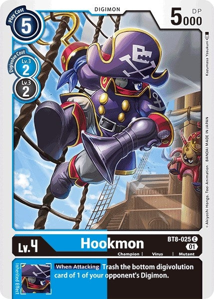 Image for Hookmon (BT8-025 C) (BT08) - Digimon Card Game