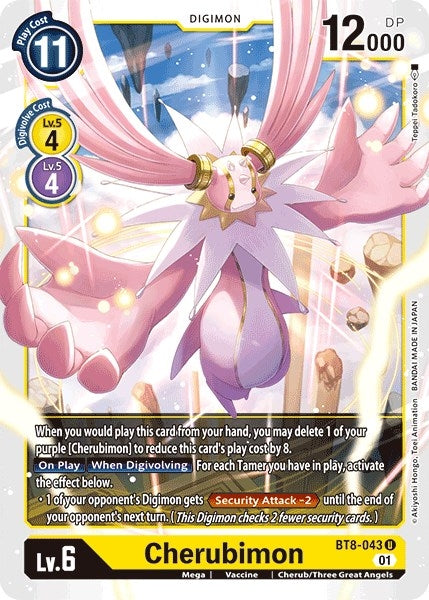 Image for Cherubimon (BT8-043 U) (BT08) - Digimon Card Game