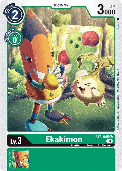 Image for Ekakimon (BT8-045 C) (BT08) - Digimon Card Game