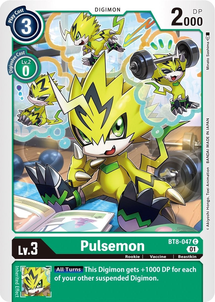 Image for Pulsemon (BT8-047 C) (BT08) - Digimon Card Game