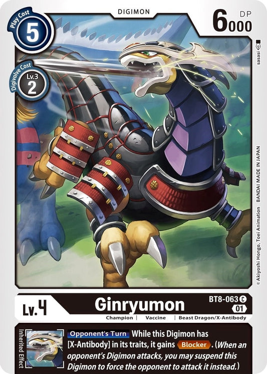 Image for Ginryumon (BT8-063 C) (BT08) - Digimon Card Game