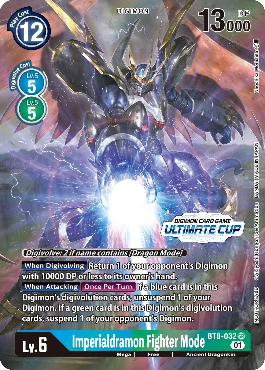 Image for Imperialdramon Fighter Mode - BT8-032 (Ultimate Cup 2022) (BT8-032 SR) (BT08) - Digimon Card Game