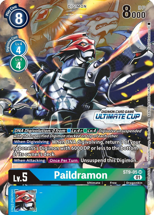Image for Paildramon - ST9-05 (Ultimate Cup 2022) (ST9-05 SR) (ST-9) - Digimon Card Game