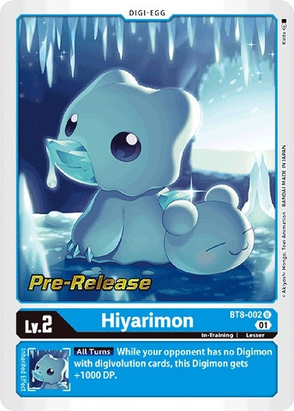 Image for Hiyarimon (BT8-002 U) (BT08_PR) - Digimon Card Game