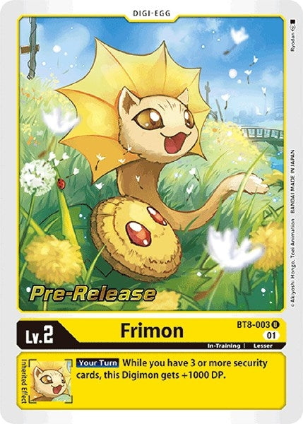 Image for Frimon (BT8-003 U) (BT08_PR) - Digimon Card Game