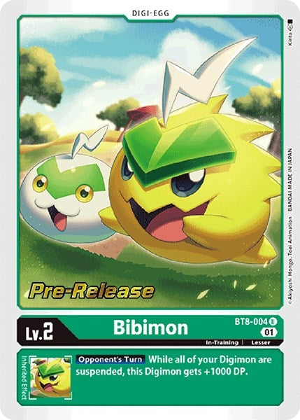 Image for Bibimon (BT8-004 U) (BT08_PR) - Digimon Card Game