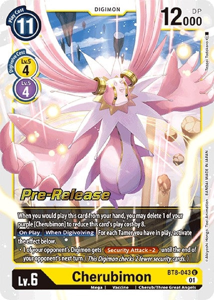 Image for Cherubimon (BT8-043 U) (BT08_PR) - Digimon Card Game