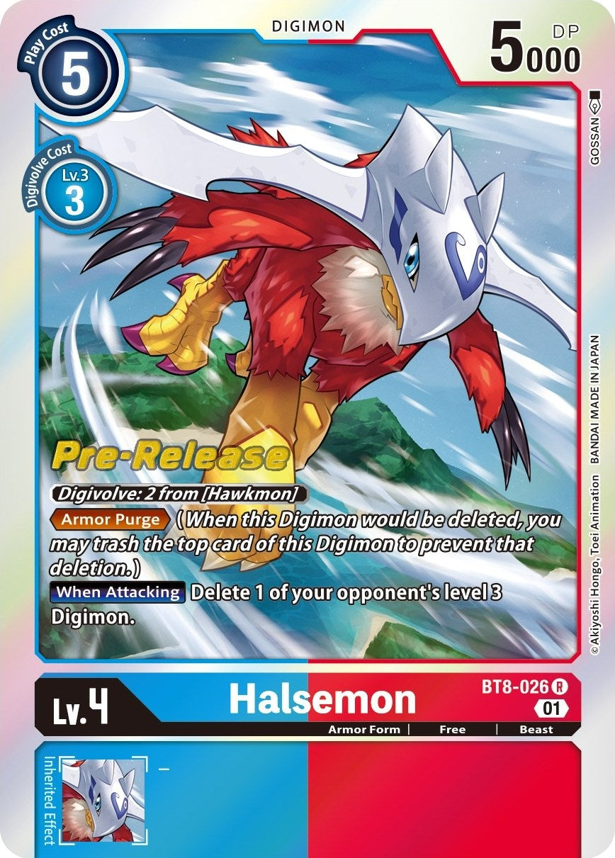 Image for Halsemon (BT8-026 R) (BT08_PR) - Digimon Card Game