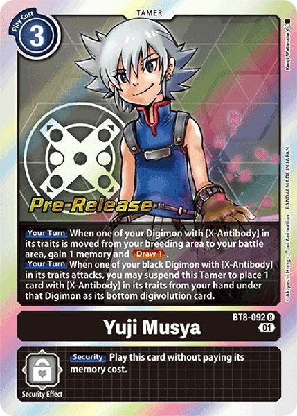 Image for Yuji Musya (BT8-092 R) (BT08_PR) - Digimon Card Game