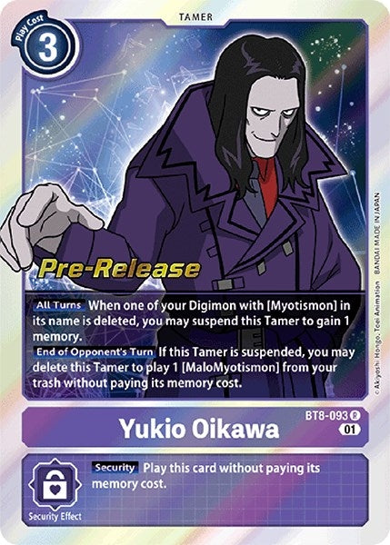 Image for Yukio Oikawa (BT8-093 R) (BT08_PR) - Digimon Card Game