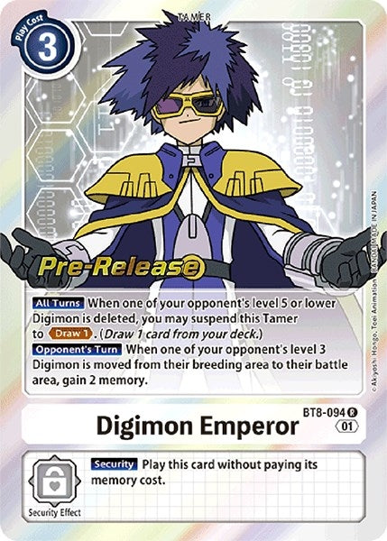 Image for Digimon Emperor (BT8-094 R) (BT08_PR) - Digimon Card Game