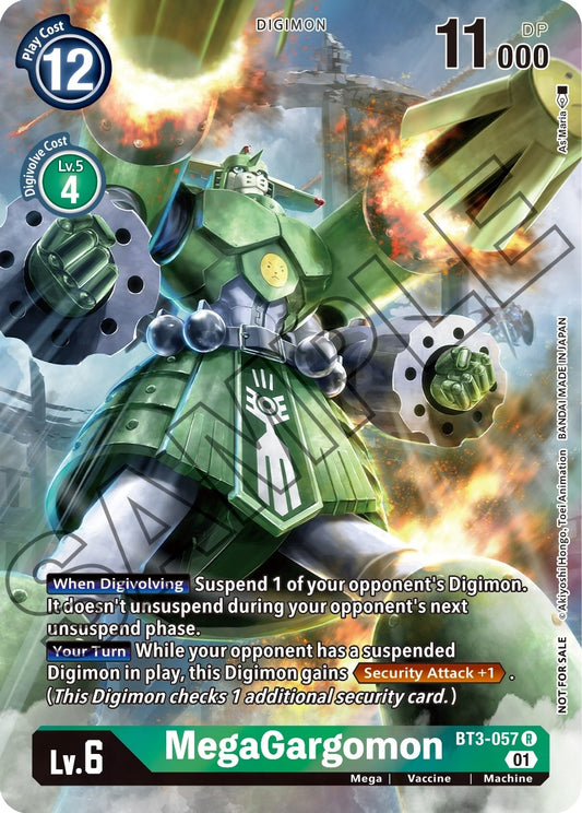 Image for MegaGargomon (Tamer's Card Set 1) (BT3-057 R) (BT01-03A) - Digimon Card Game