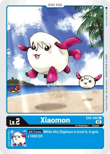 Image for Xiaomon (EX2-002 U) (EX02) - Digimon Card Game