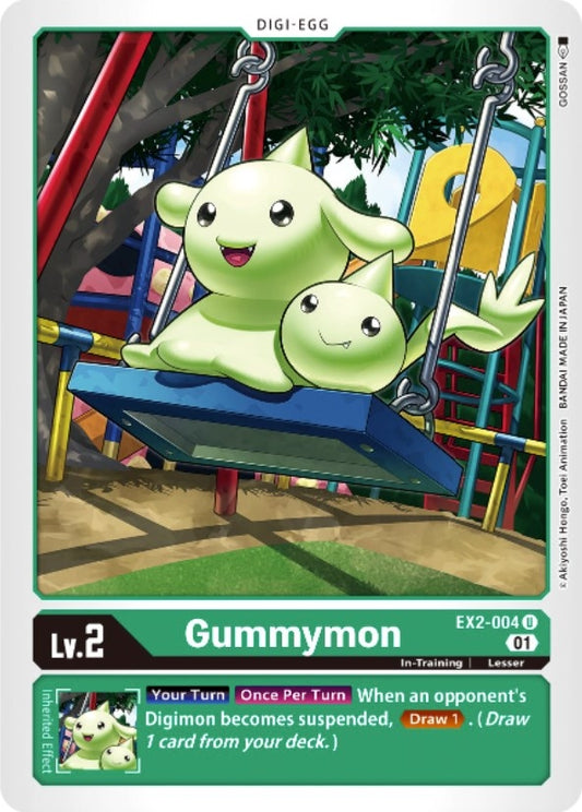 Image for Gummymon (EX2-004 U) (EX02) - Digimon Card Game