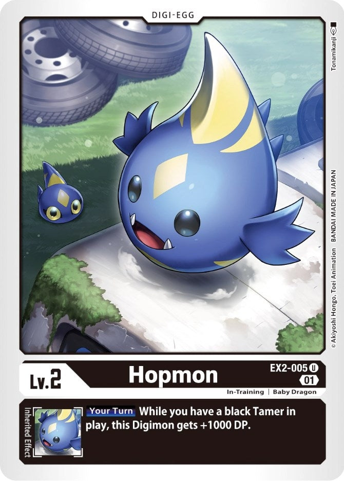 Image for Hopmon (EX2-005 U) (EX02) - Digimon Card Game
