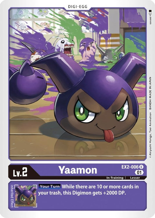 Image for Yaamon (EX2-006 U) (EX02) - Digimon Card Game