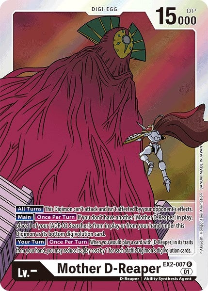 Image for Mother D-Reaper (EX2-007 R) (EX02) - Digimon Card Game