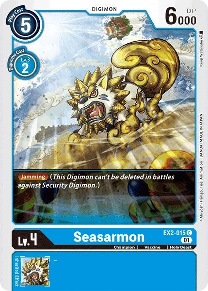 Image for Seasarmon (EX2-015 C) (EX02) - Digimon Card Game