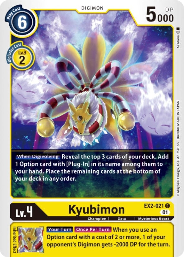 Image for Kyubimon (EX2-021 C) (EX02) - Digimon Card Game