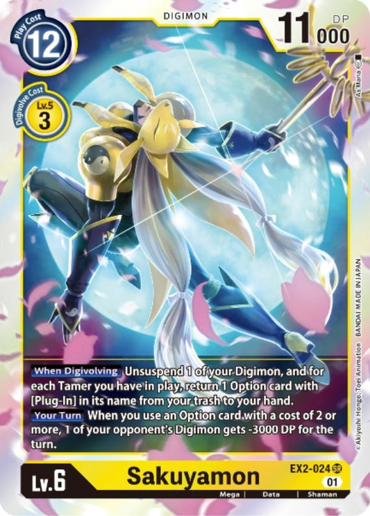 Image for Sakuyamon (EX2-024 SR) (EX02) - Digimon Card Game