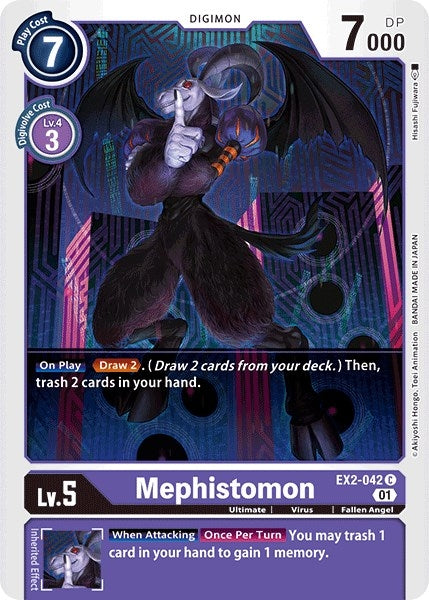 Image for Mephistomon (EX2-042 C) (EX02) - Digimon Card Game