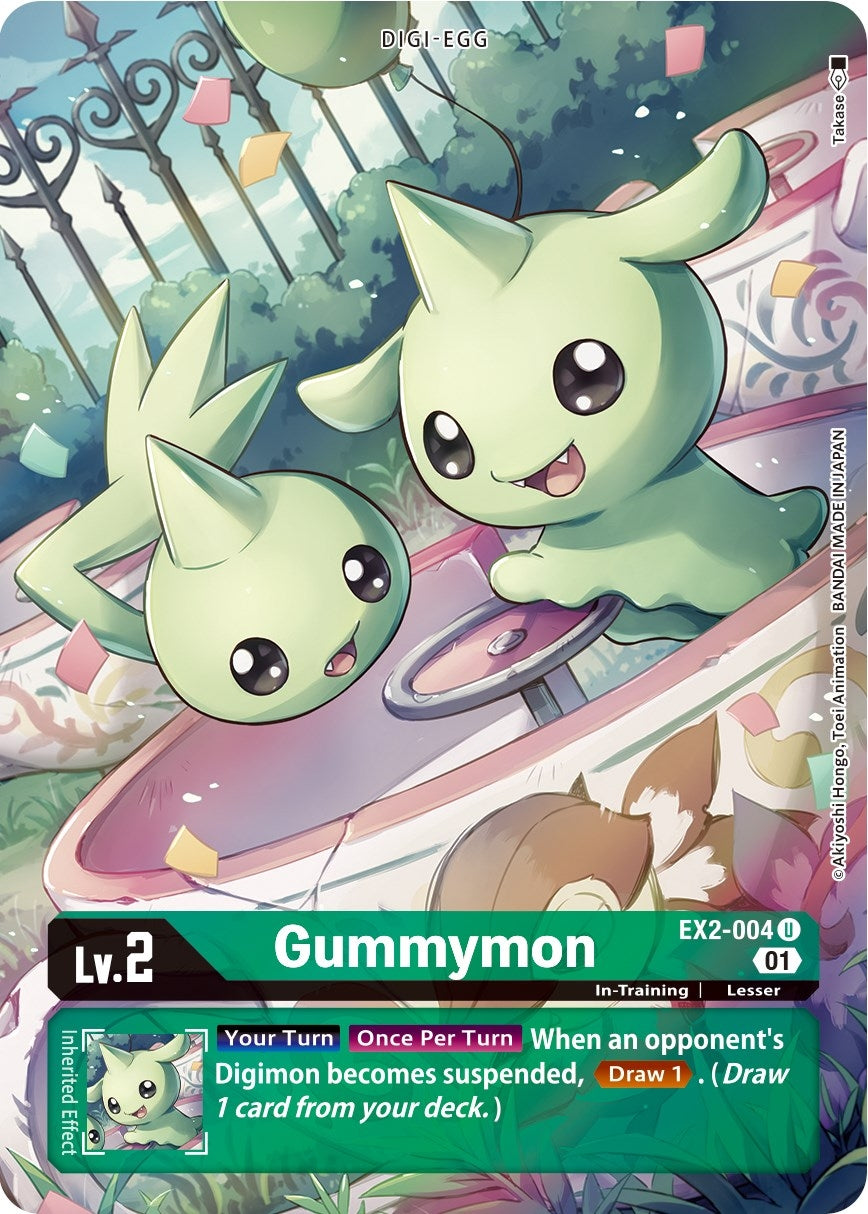 Image for Gummymon (Alternate Art) (EX2-004 U) (EX02) - Digimon Card Game