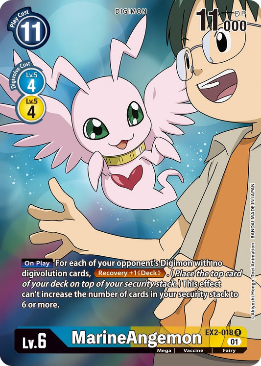 Image for MarineAngemon (Alternate Art) (EX2-018 R) (EX02) - Digimon Card Game