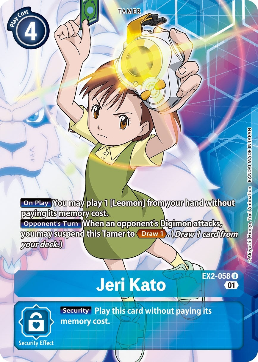 Image for Jeri Kato (Alternate Art) (EX2-058 U) (EX02) - Digimon Card Game