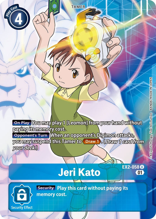 Image for Jeri Kato (Alternate Art) (EX2-058 U) (EX02) - Digimon Card Game