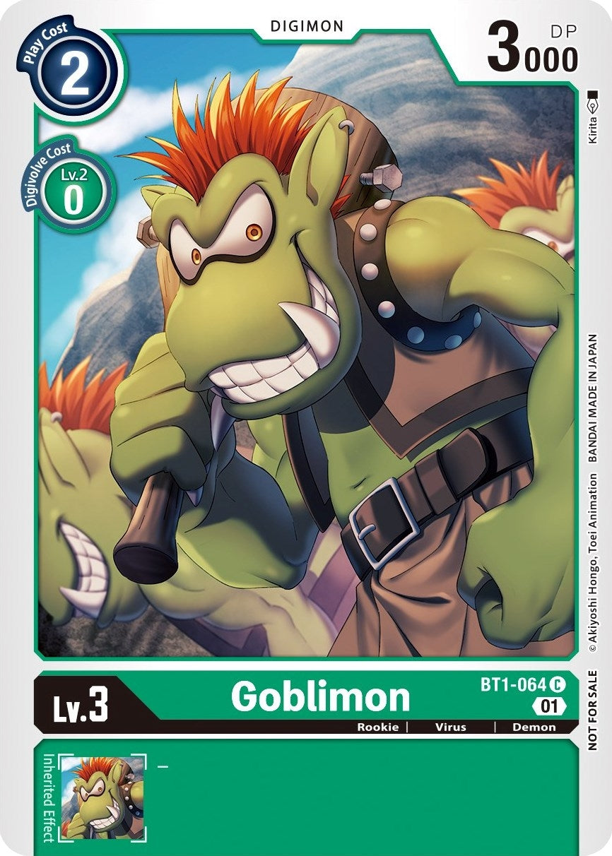 Image for Goblimon - BT1-064 (Winner Pack New Awakening) (BT1-064 C) (BT01-03A) - Digimon Card Game