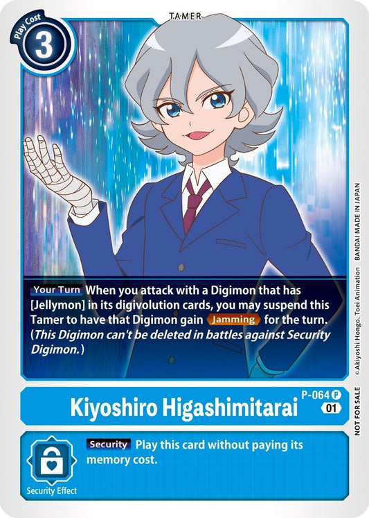 Image for Kiyoshiro Higashimitarai (Official Tournament Pack Vol.5) (P-064 P) (D-PR) - Digimon Card Game