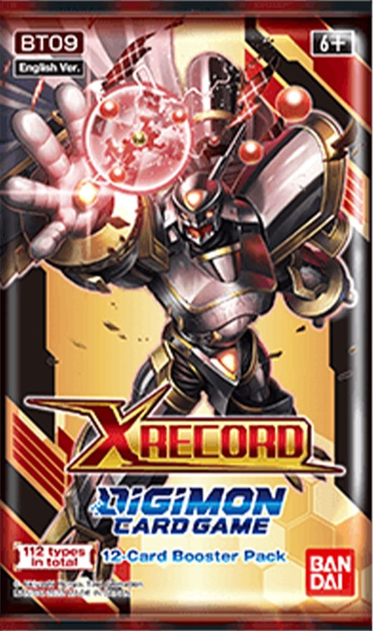 Image for X Record Booster Pack - Digimon Card Game