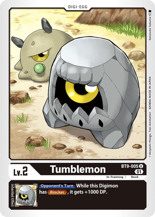 Image for Tumblemon (BT9-005 U) (BT09) - Digimon Card Game