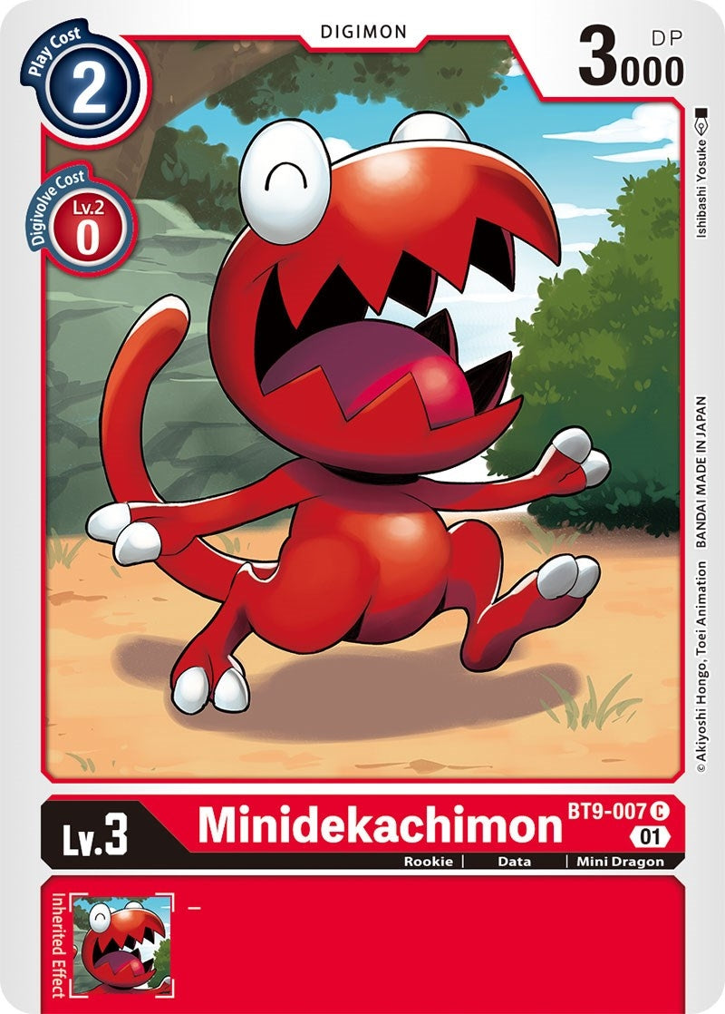 Image for Minidekachimon (BT9-007 C) (BT09) - Digimon Card Game