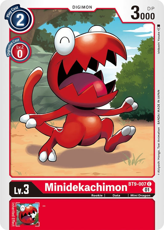 Image for Minidekachimon (BT9-007 C) (BT09) - Digimon Card Game