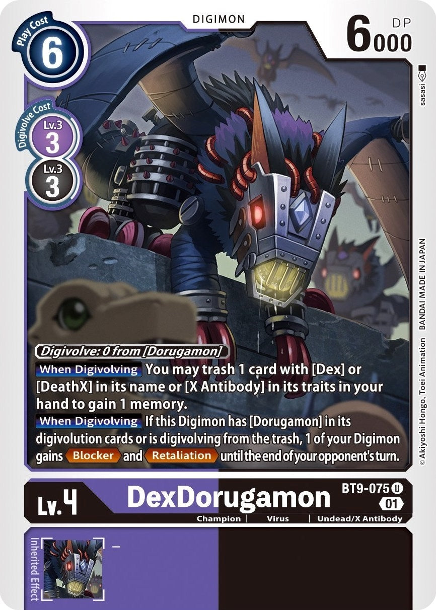 Image for DexDorugamon (BT9-075 U) (BT09) - Digimon Card Game
