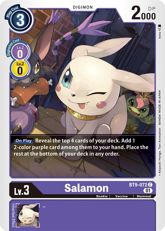 Image for Salamon (BT9-072 C) (BT09) - Digimon Card Game