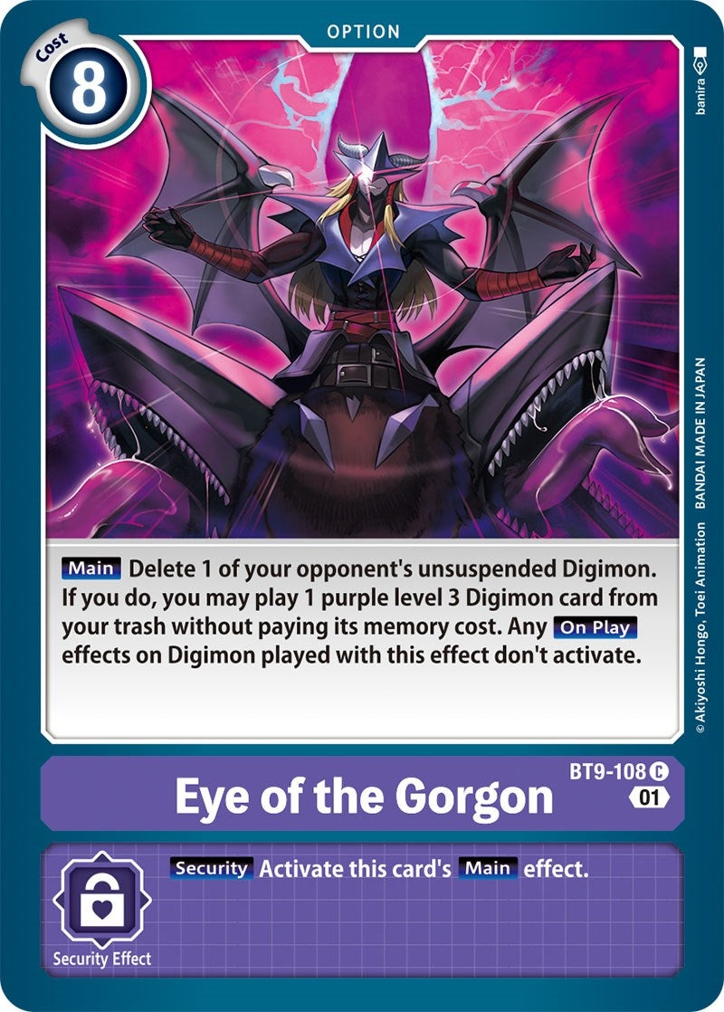 Image for Eye of the Gorgon (BT9-108 C) (BT09) - Digimon Card Game