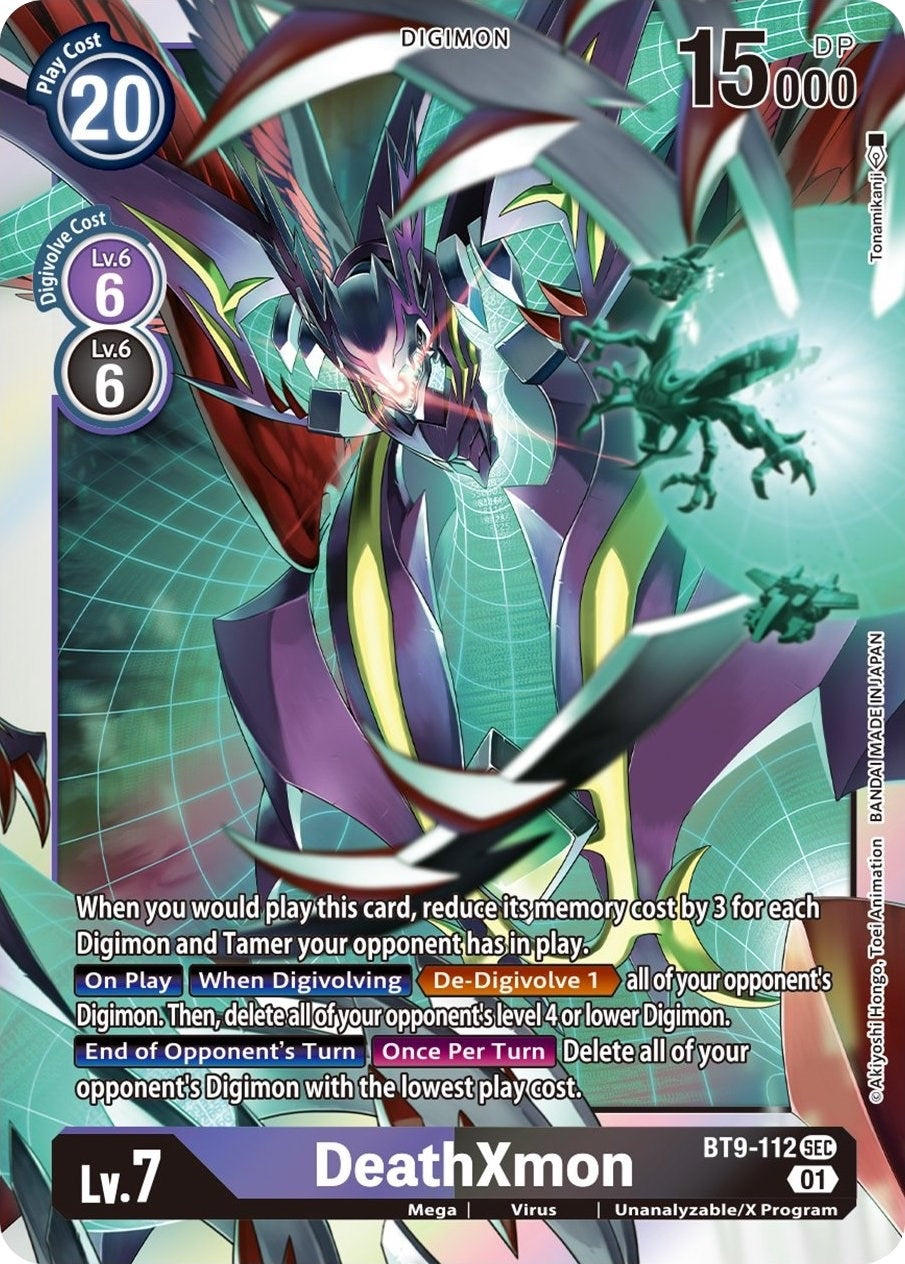 Image for DeathXmon (BT9-112 SEC) (BT09) - Digimon Card Game