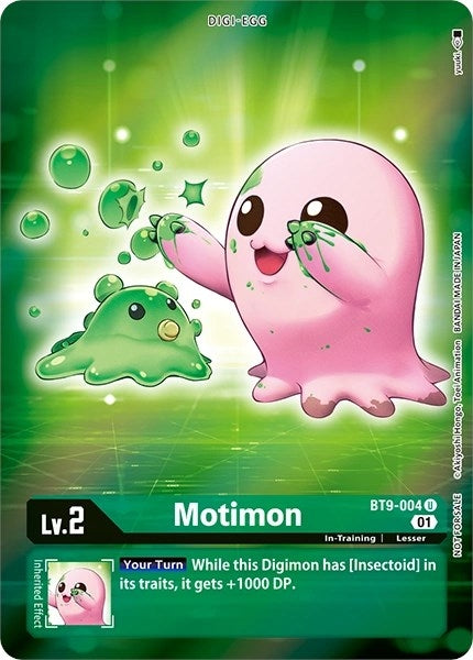 Image for Motimon (Box Topper) (BT9-004 U) (BT09) - Digimon Card Game