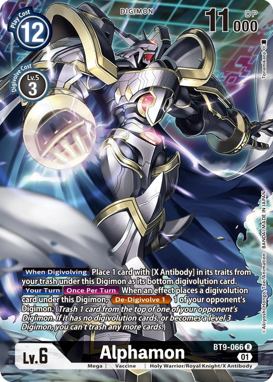 Image for Alphamon (Alternate Art) (BT9-066 R) (BT09) - Digimon Card Game