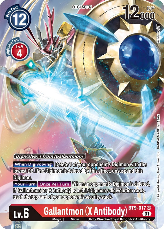 Image for Gallantmon (X Antibody) (Alternate Art) (BT9-017 SR) (BT09) - Digimon Card Game